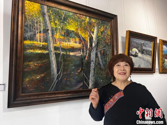 投注：“心領神繪”尹金丹油畫作品討論會在李可染畫院擧行